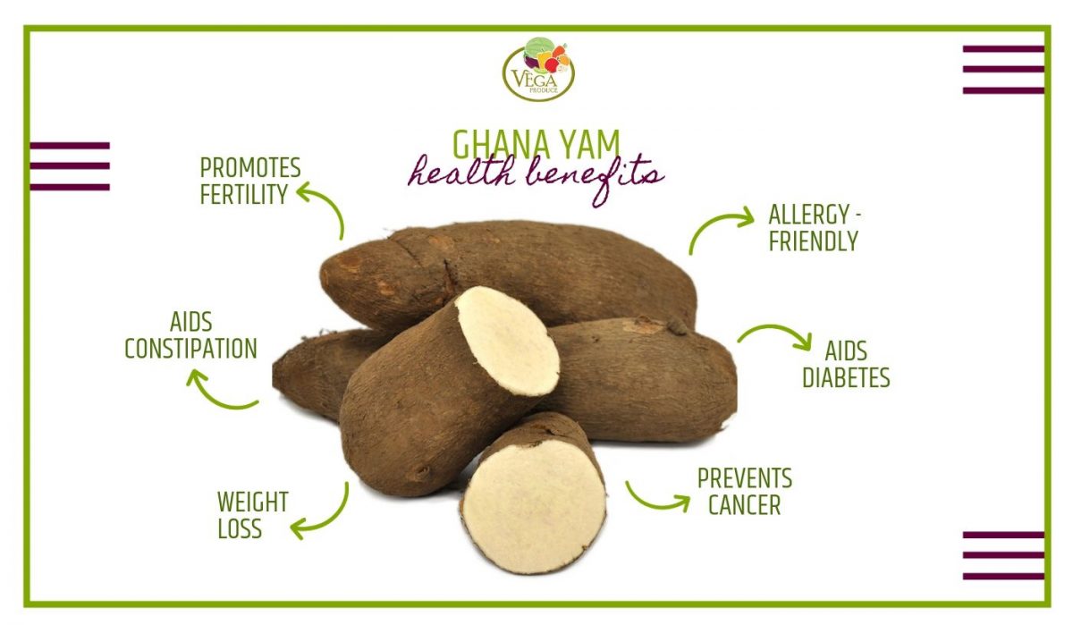 Ghana Yam Benefits Vega Produce Eat Exotic, Be Healthy